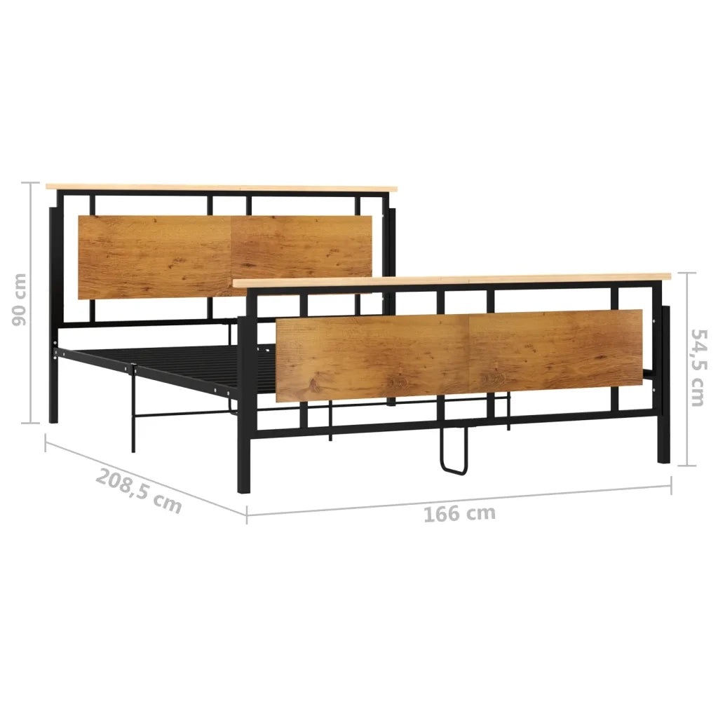 Giroletto-Struttura Letto in Metallo 160x200 cm 623958