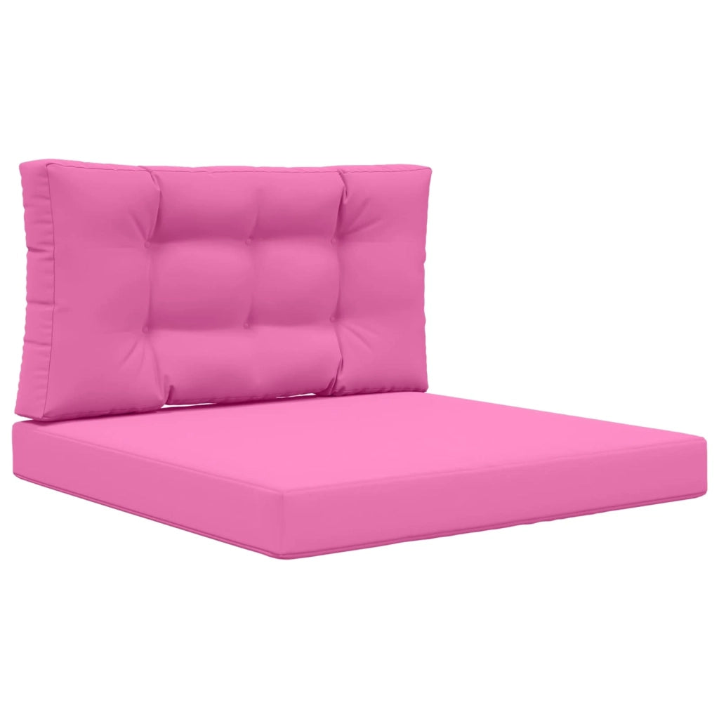 Cuscino per divano da esterno 2 pcs Rosa Poliestere 900861