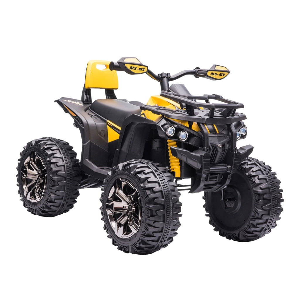 Quad Elettrico per Bambini ¨C zephmum ¨C Giallo 100x65x73cm