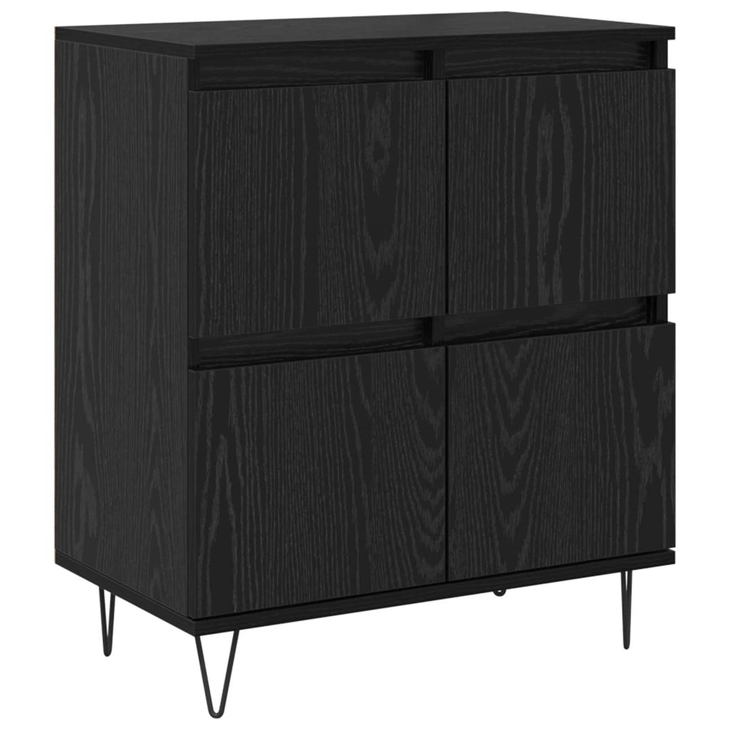 Credenza | Sideboards 3 pcs Rovere Nero