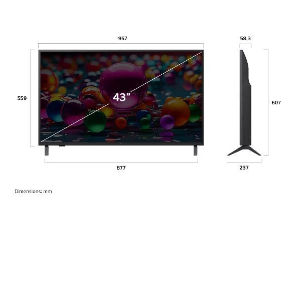 43 ua75 4k uhd piedini lat webos25 - 43UA75006LA.API