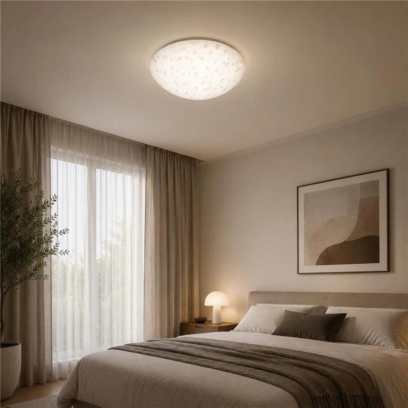 PLAFONIERA MODERNA LENA DA SOFFITTO 40 CM CON 2 ATTACCHI E27