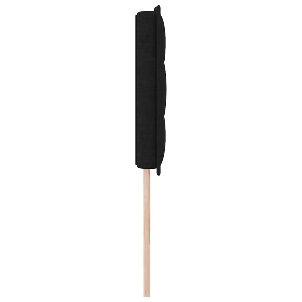 Testiera | Testata Nero 144 cm Tessuto