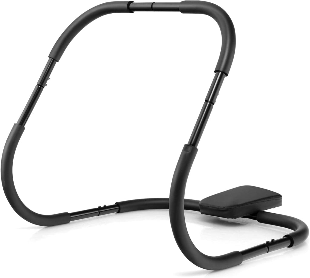 Addestratore per Addominali e Costato con Poggiatesta Imbottito, AB Trainer Ergonomico e Portatile per Allenamento della Forza e Assistente Posizione Seduta da Casa e Palestra
