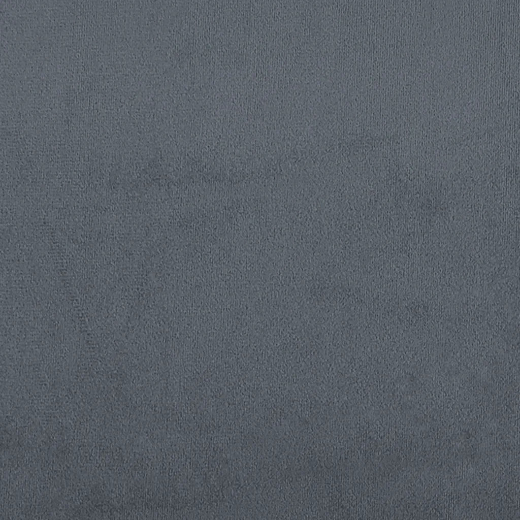 Giroletto Dover Grigio Scuro 200x200 cm Velluto 373253