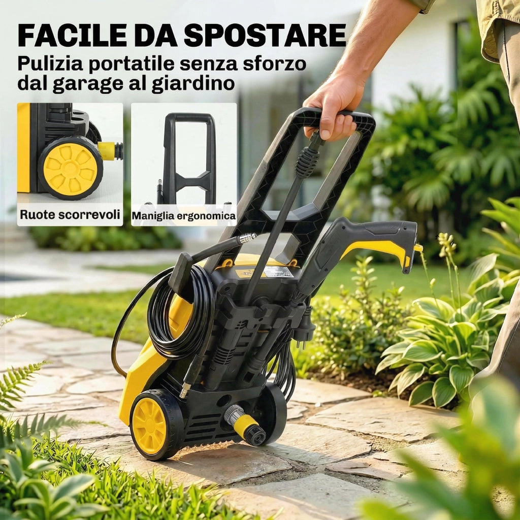 Idropulitrice 1600W ¨C zephmum ¨C Giallo