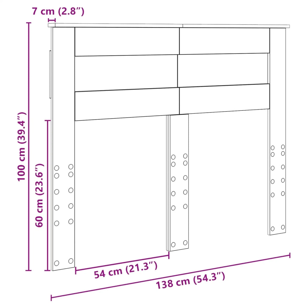 Testiera | Testata Legno vecchio Legno multistrato