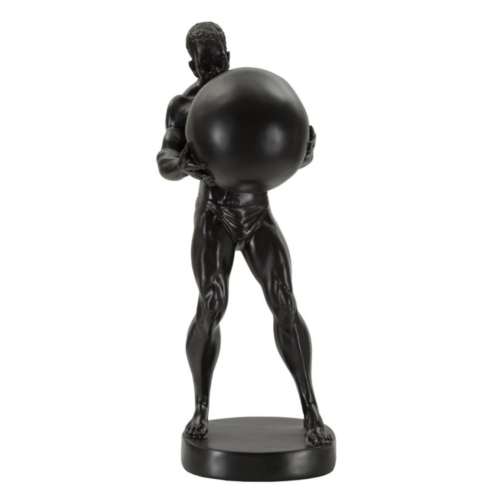 Scultura VKH371, Nero, Poliresina, 18,5x20,5x43,5 cm