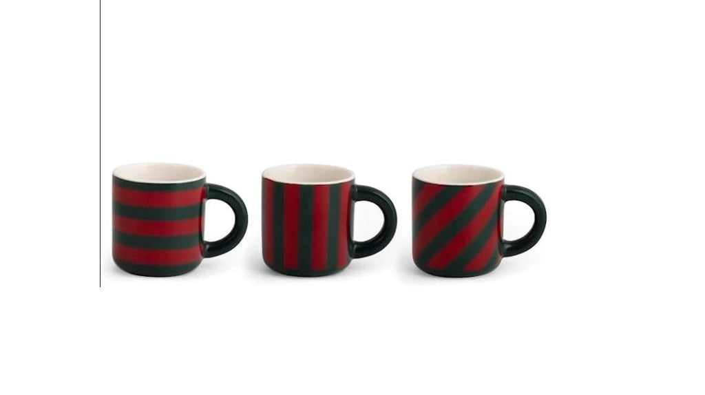 Tazze Caffe' Nbc Holly Cc100, 3 pezzi