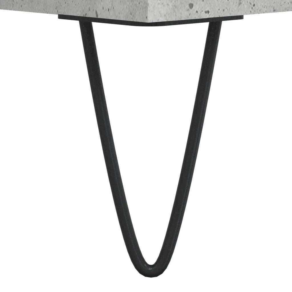 Scarpiera | Mobile per scarpe Grigio Cemento 102x36x60 cm in Legno Multistrato