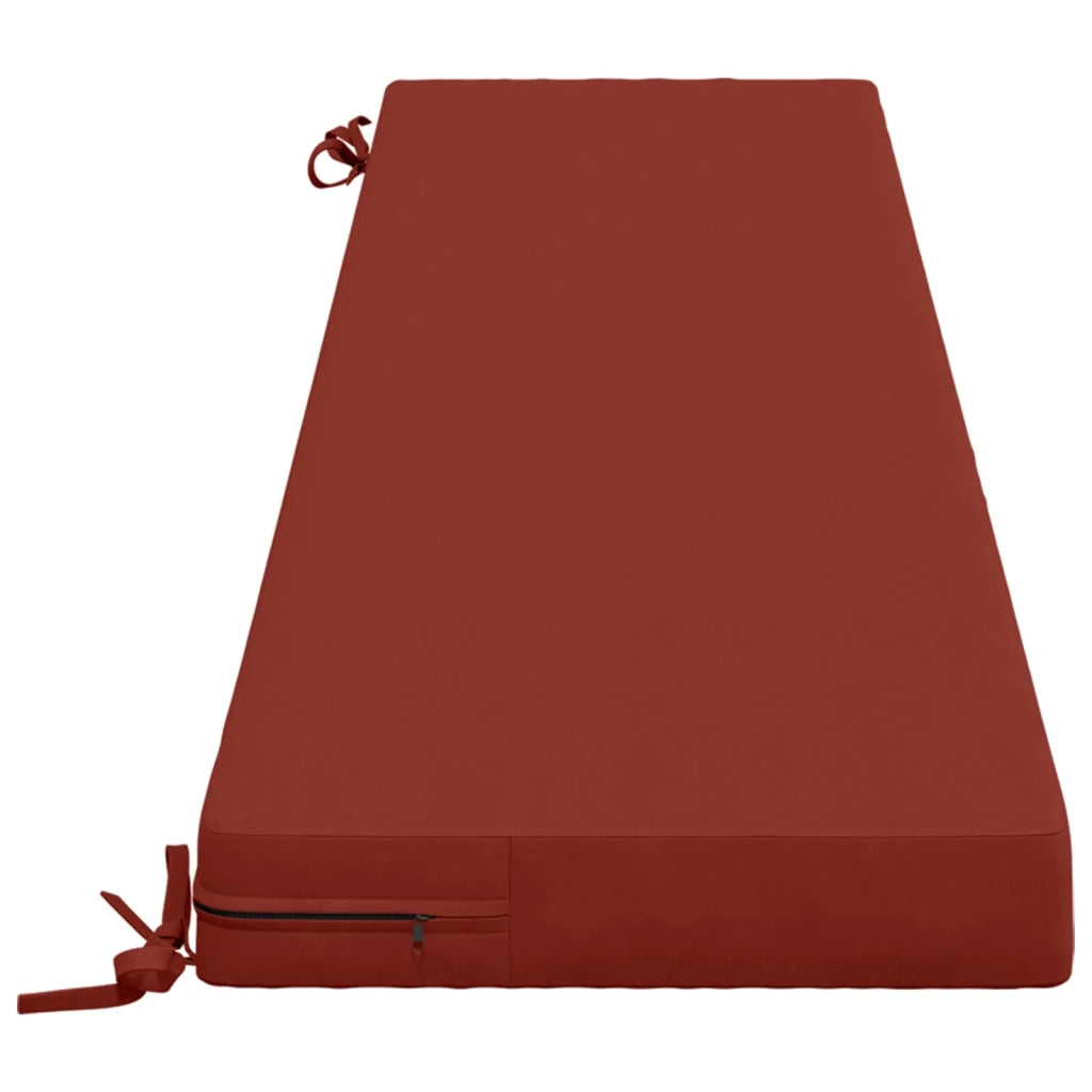 Cuscini per Panchina a 2 Pezzi SOEST 2 pz 100% Poliestere Rosso 950025