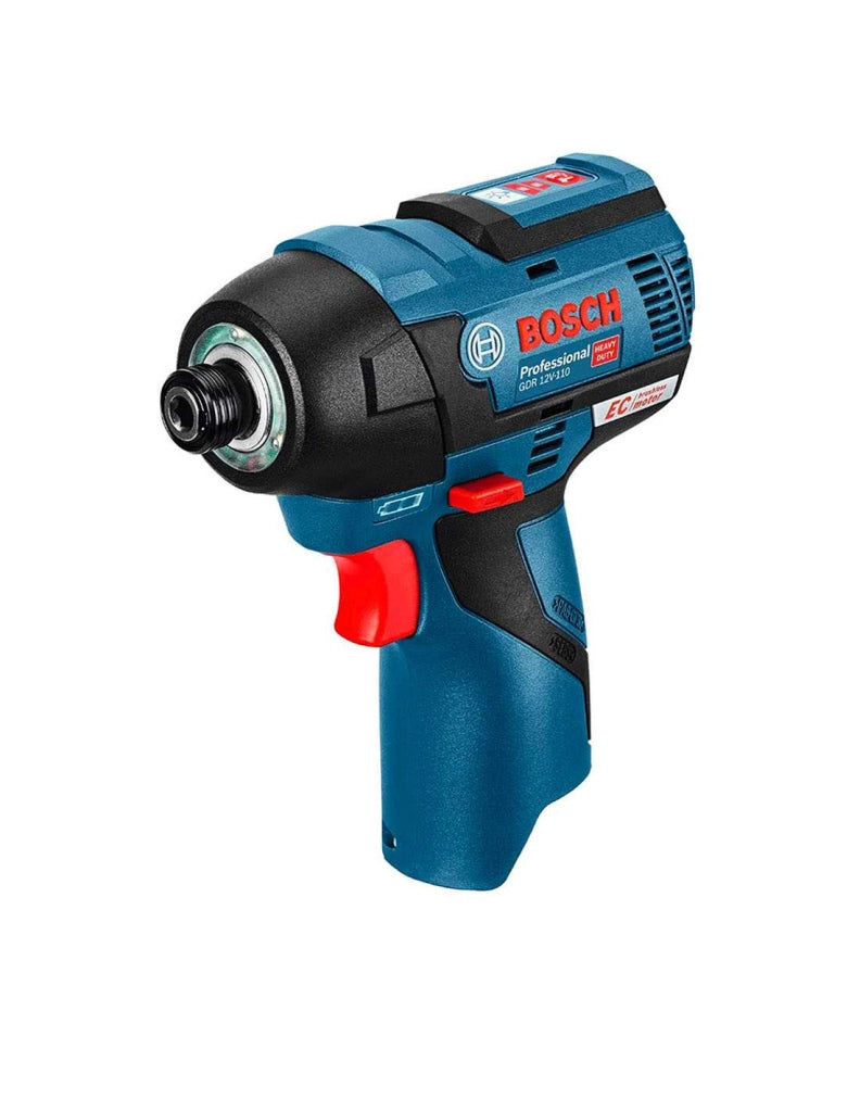 Avvitatore a massa battente BOSCH GDR 12V-110 (1 x 6,0 Ah + GAL12V-40 + L-Boxx 102)