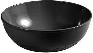 Lavabo in ceramica senza troppo pieno - Dimensione 330 - Altezza 140 - Colore Nero