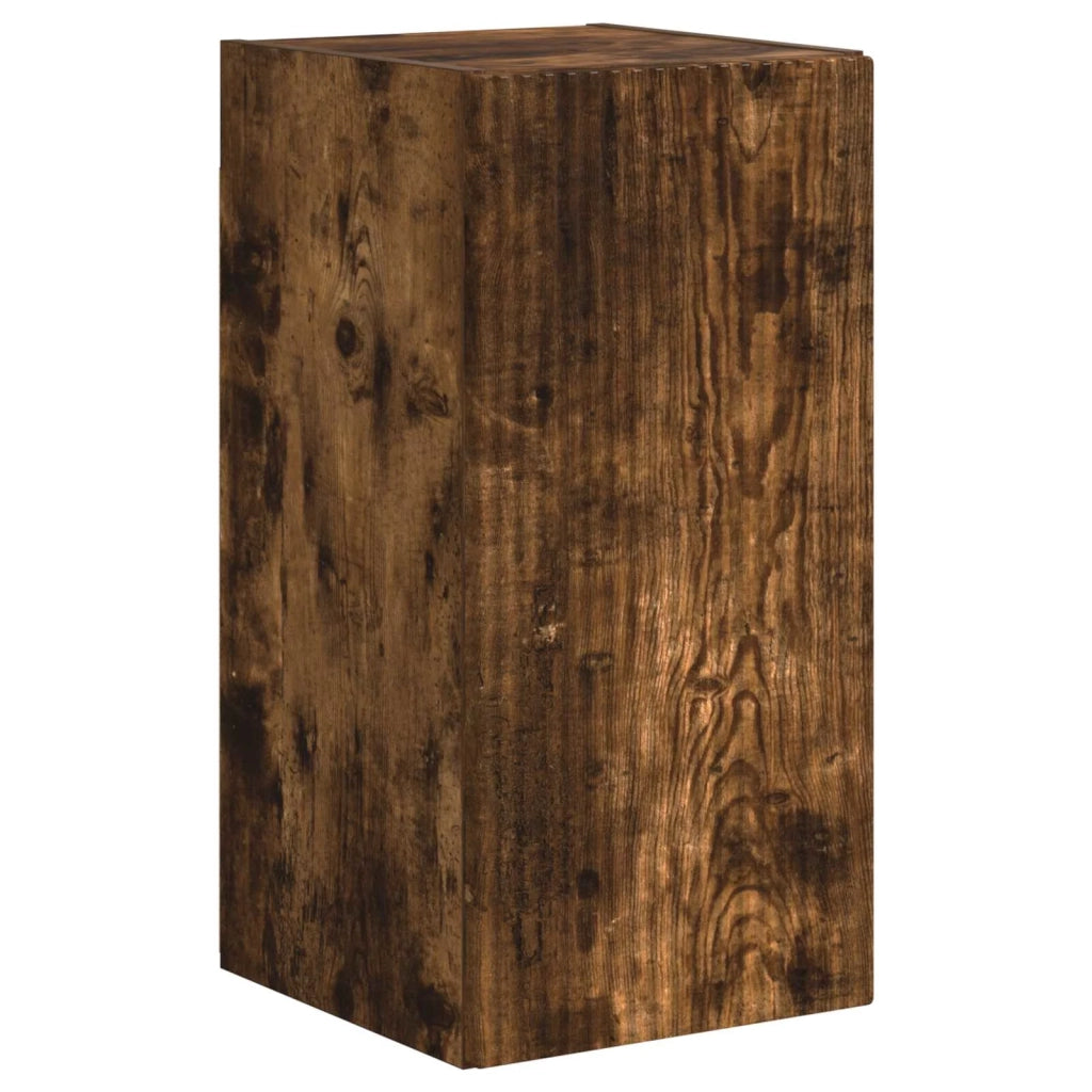 Set mobile TV 5 pz-Credenza per TV Rovere fum¨¦ Legno multistrato 916351