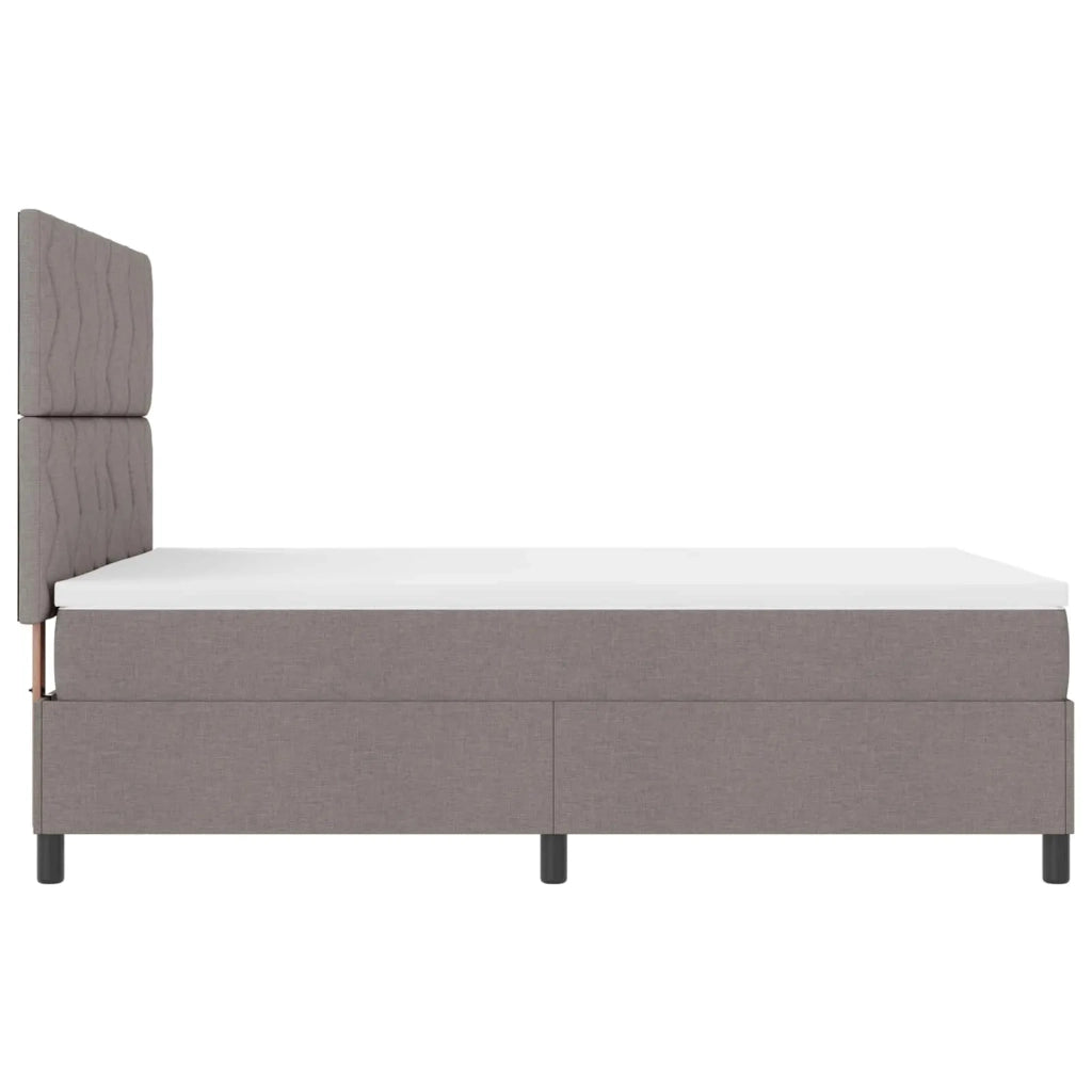 Letto a molle con materasso con led Talpa 160 x 200 cm Tessuto