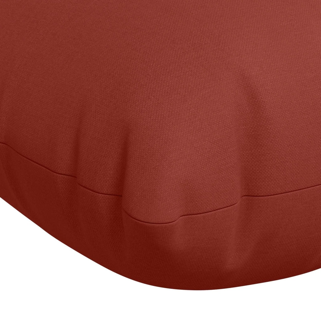 Cuscini per Panchina VIANEN 2 pz 100% Poliestere Rosso 952743