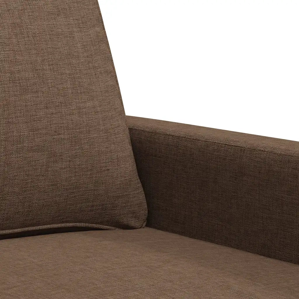 Poltrona | Sedia Relax Marrone 60 cm in Tessuto