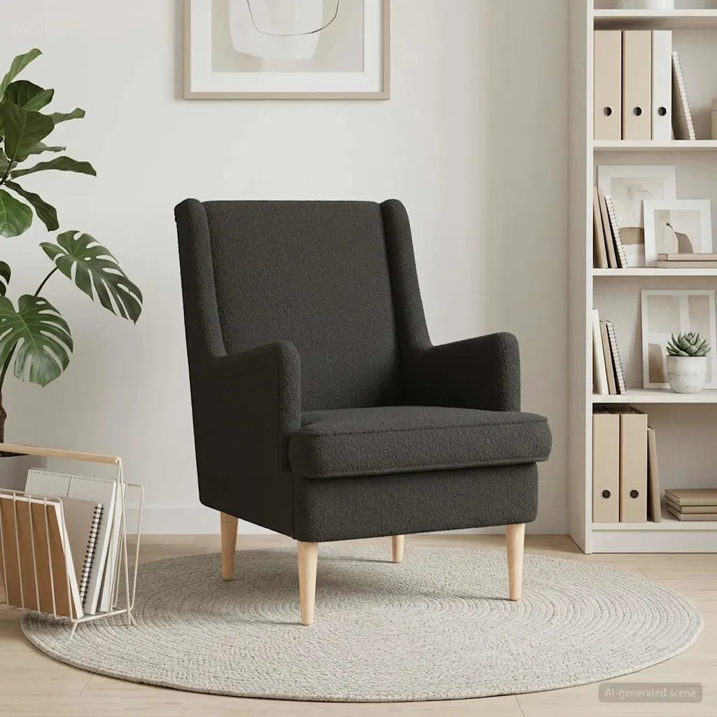 Poltrona Nero Tessuto 42029950