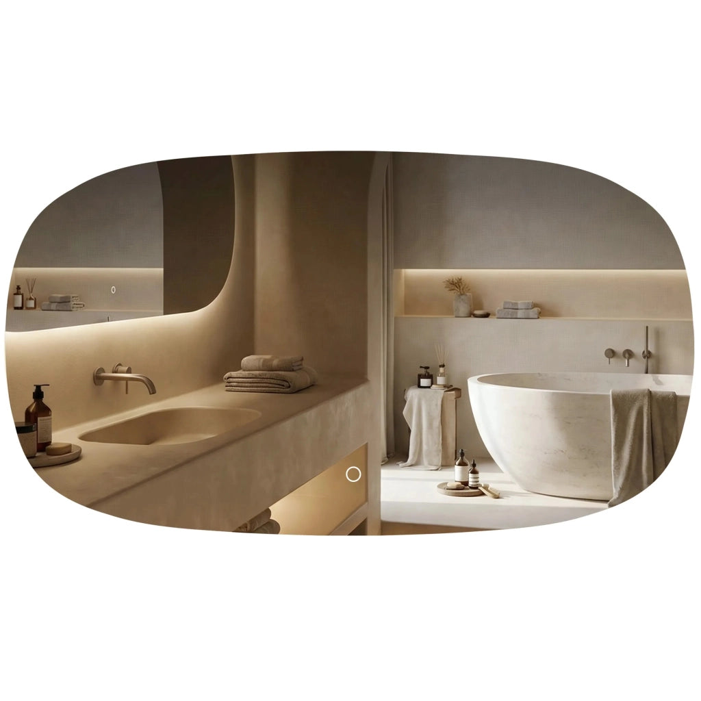 Specchio Led 100x60cm Top-4