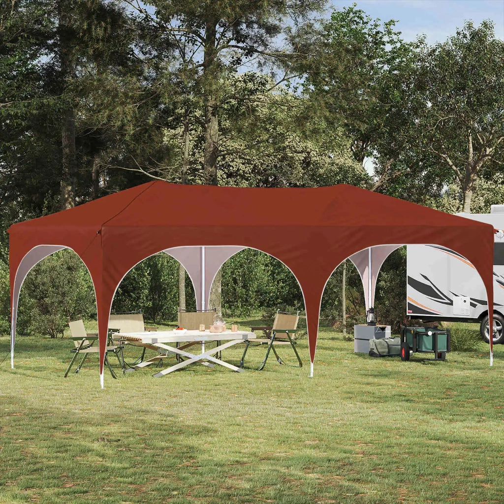 Tenda per feste a pop-up Terracotta 575 x 288 x 245 cm 42019886