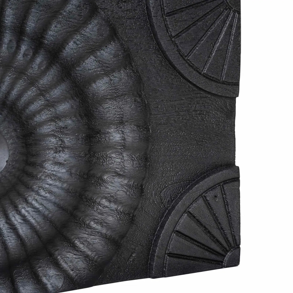 Armadio da Notte con cassetto Nero 40 x 30 x 20 cm 42020079