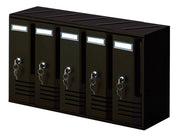 1pz alubox cassetta postale a 5 posti ghisa art. c5 cod:ferx.13347