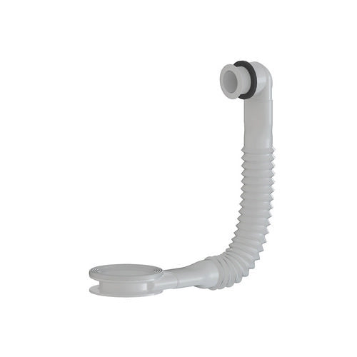TROPPO PIENO CON DUE GUARNIZIONI PER LAVABO- Bianco opaco- DH- pezzi 1