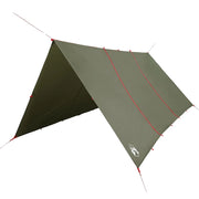 Telone da campeggio | Tenda da campo Verde Oliva 451x420 cm Impermeabile