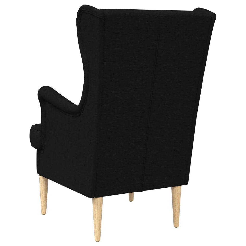 Poltrona | Sedia Relax Nero Tessuto