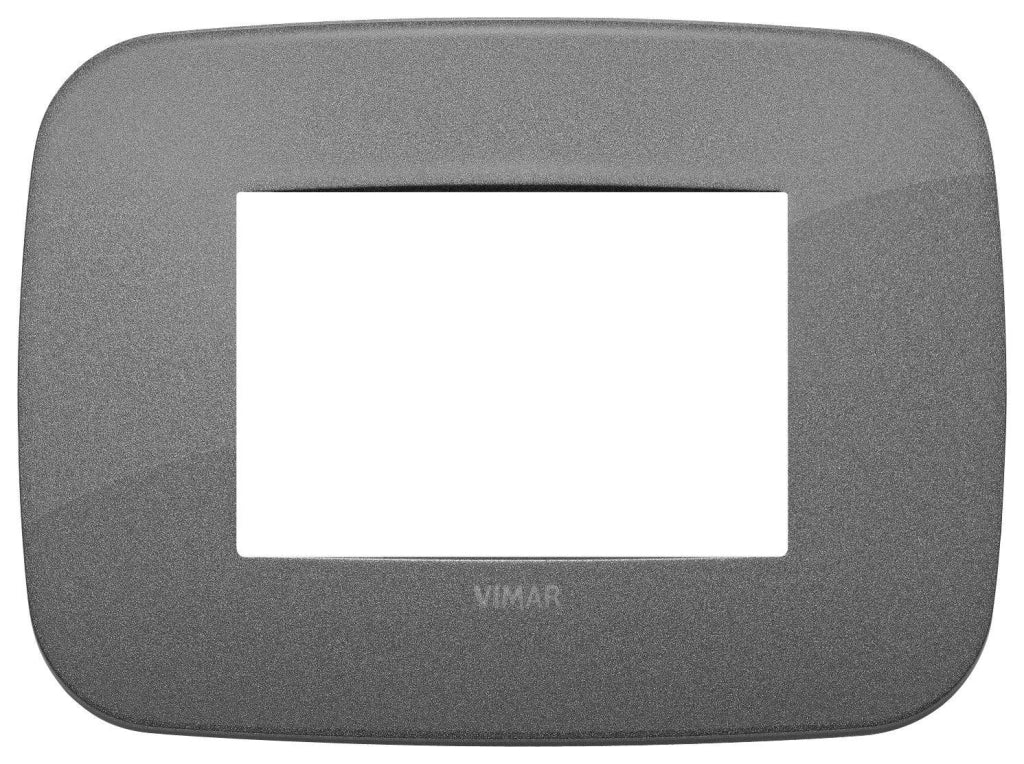 VIMAR Placca Round 3M ardesia - 19683.22