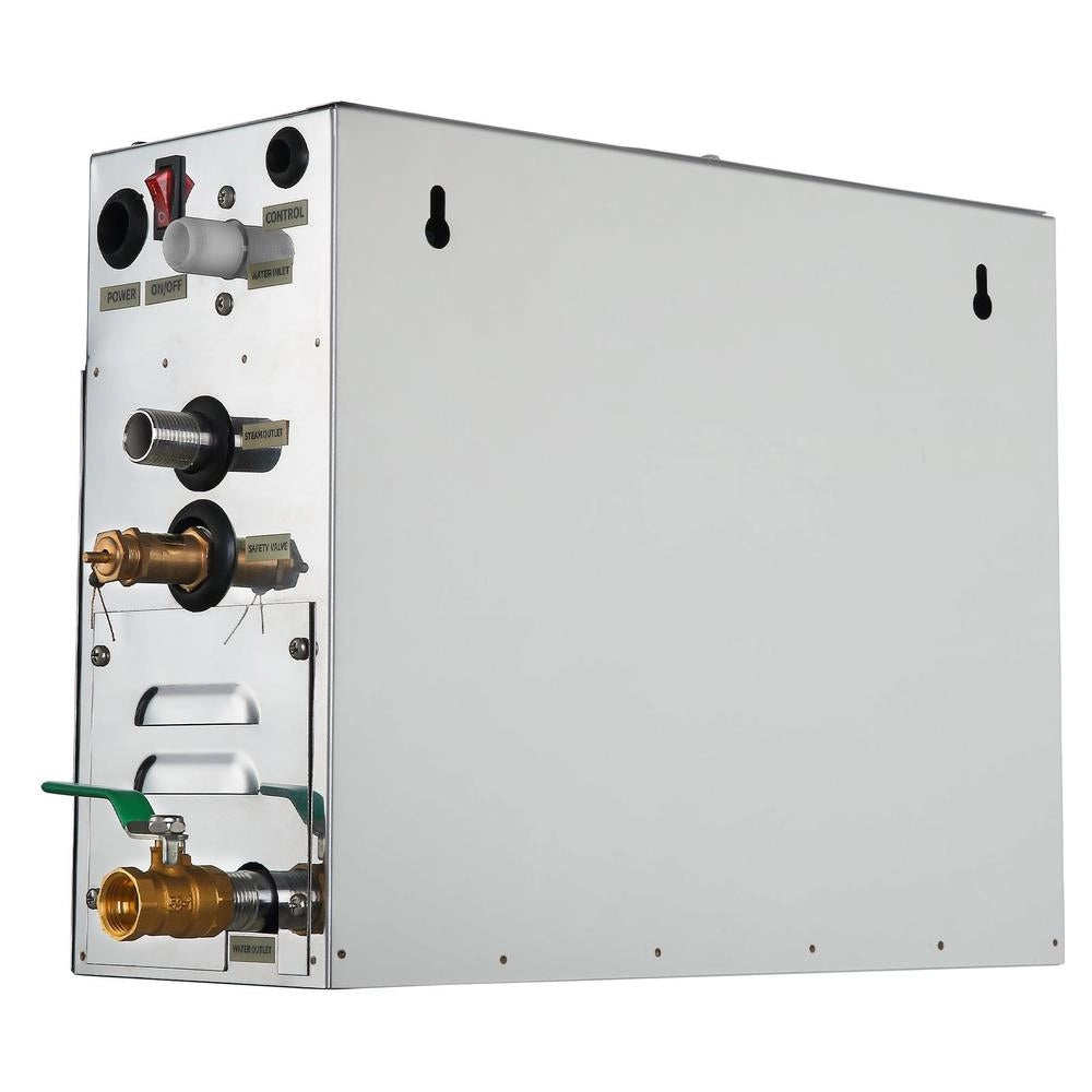 Generatore Vapore 6KW per Doccia Sauna Bagno Home Spa Riscaldamento Uniforme Uso Domestico con Termostato e Timer