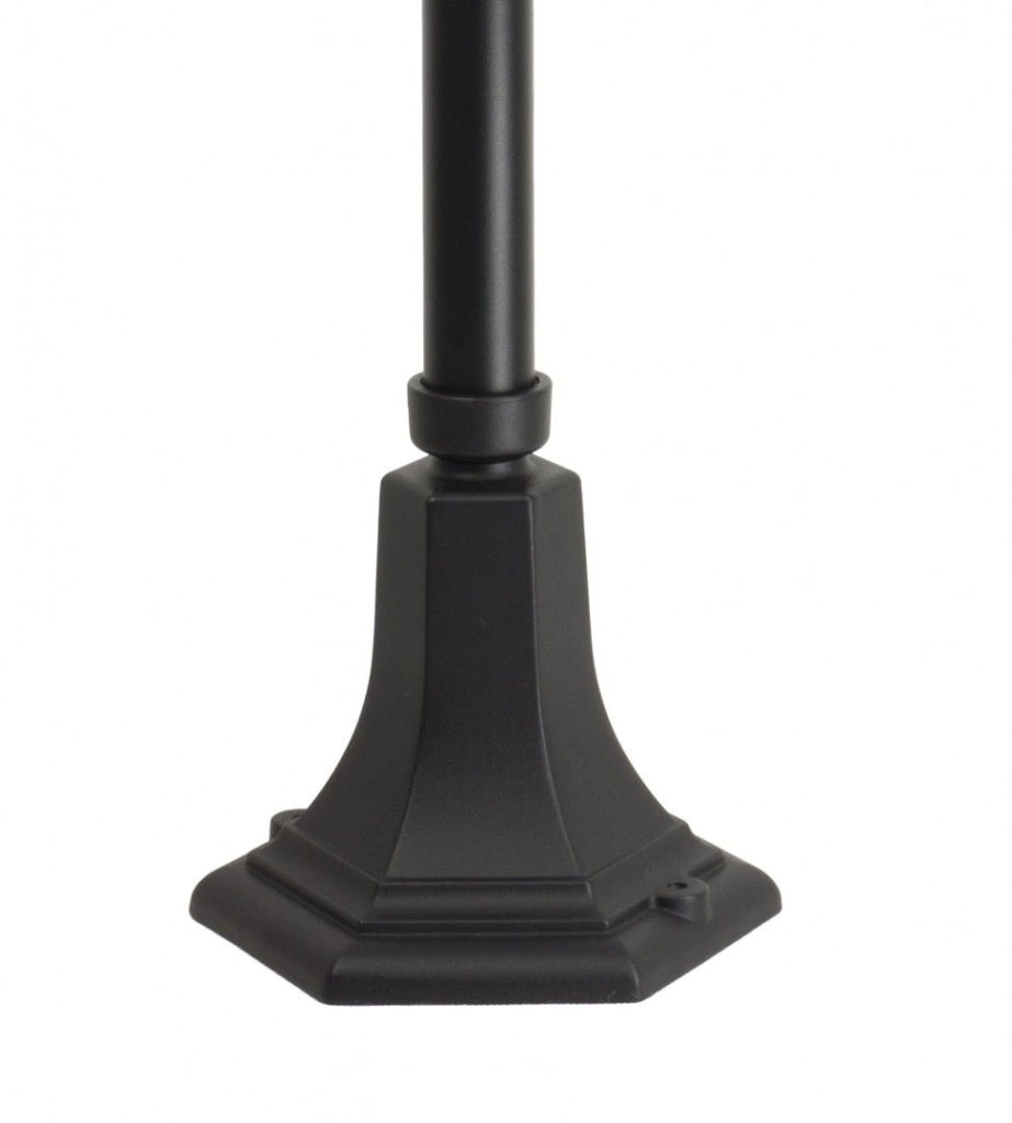 Lampione giardino esterno Retro SU-MA nero 76cm E27 IP43