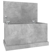 Contenitore Grigio Cemento 70x40x38 cm in Legno Multistrato CFW3417475
