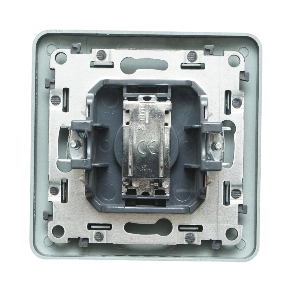 Presa TV da incasso nera PC 80x80mm