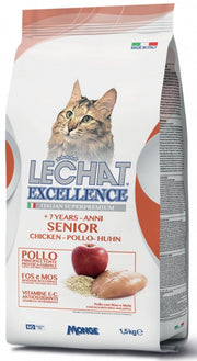 LECHAT EXCELLENCE CROCCANTINI GATTO 1,5 KG SENIOR CON POLLO