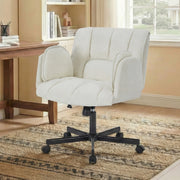 Sedia da ufficio con braccioli pieghevoli ¨C Xylo ¨C Beige