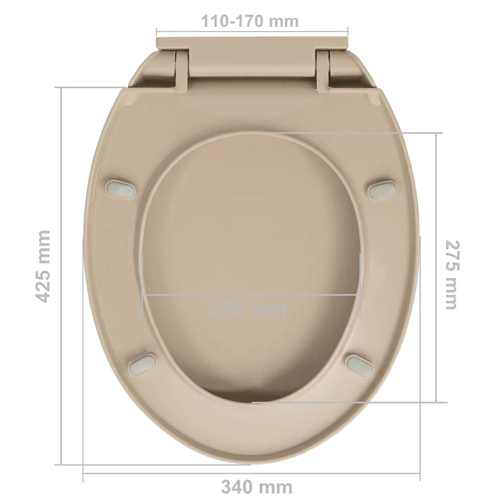 Sedile WC con chiusura ammortizzata ovale beige 02_0002922