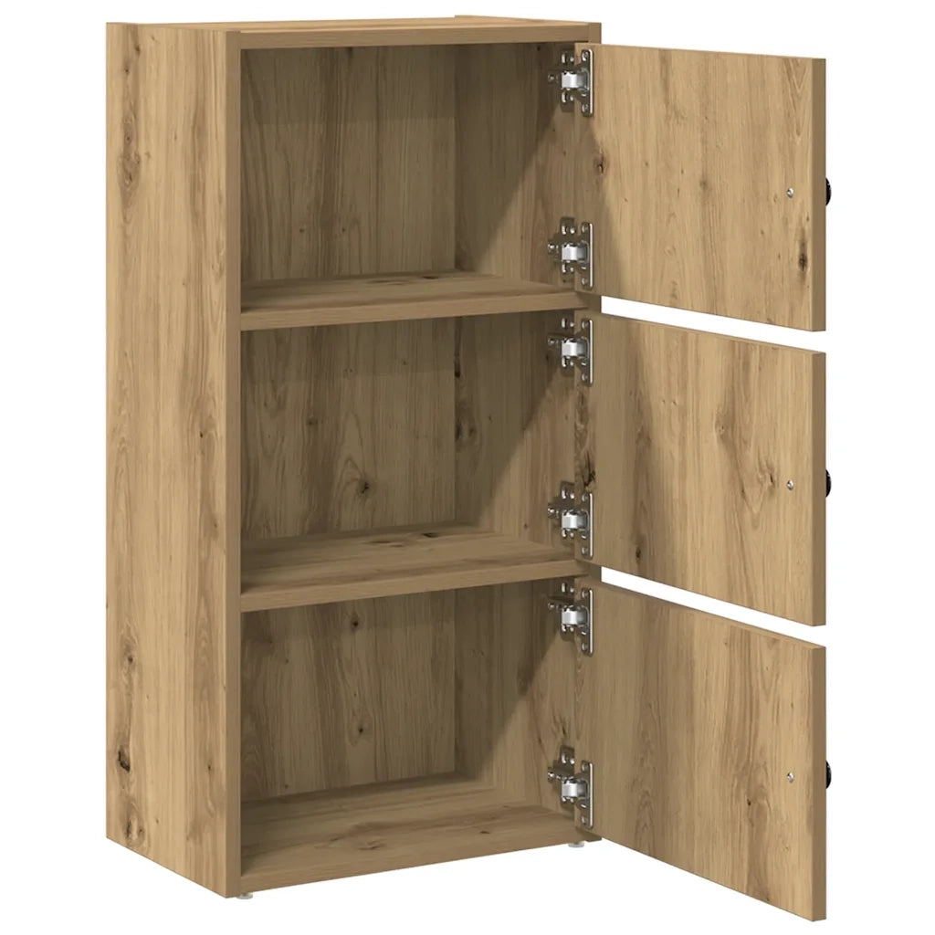 Libreria Rovere Artigianale 40x24x77 cm in Legno Multistrato 860372