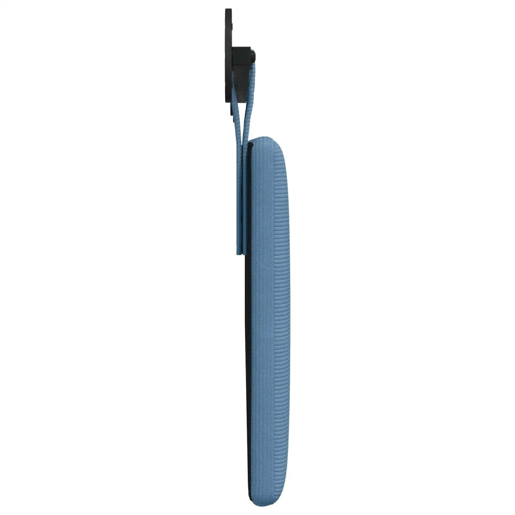 Testiera | Testata sospesa Blu Tessuto in Cords