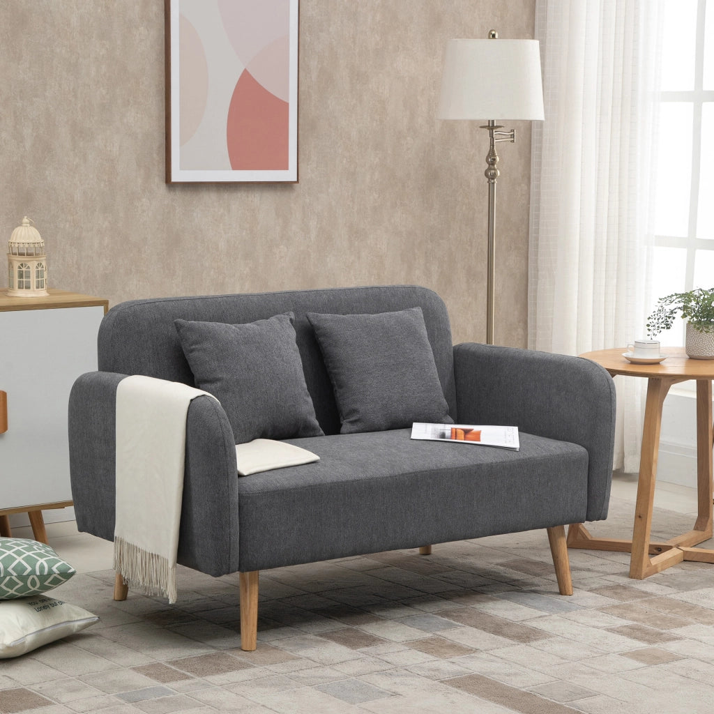 Divano 2 posti ¨C Minimal ¨C Grigio 130x70x80 cm