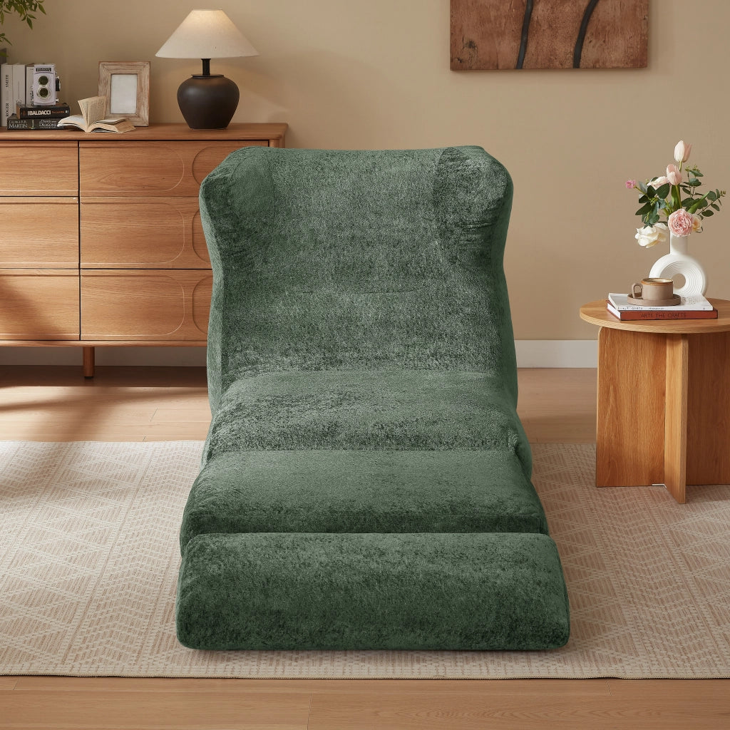 DIVANO Singolo Design Unico Verde in schiuma
