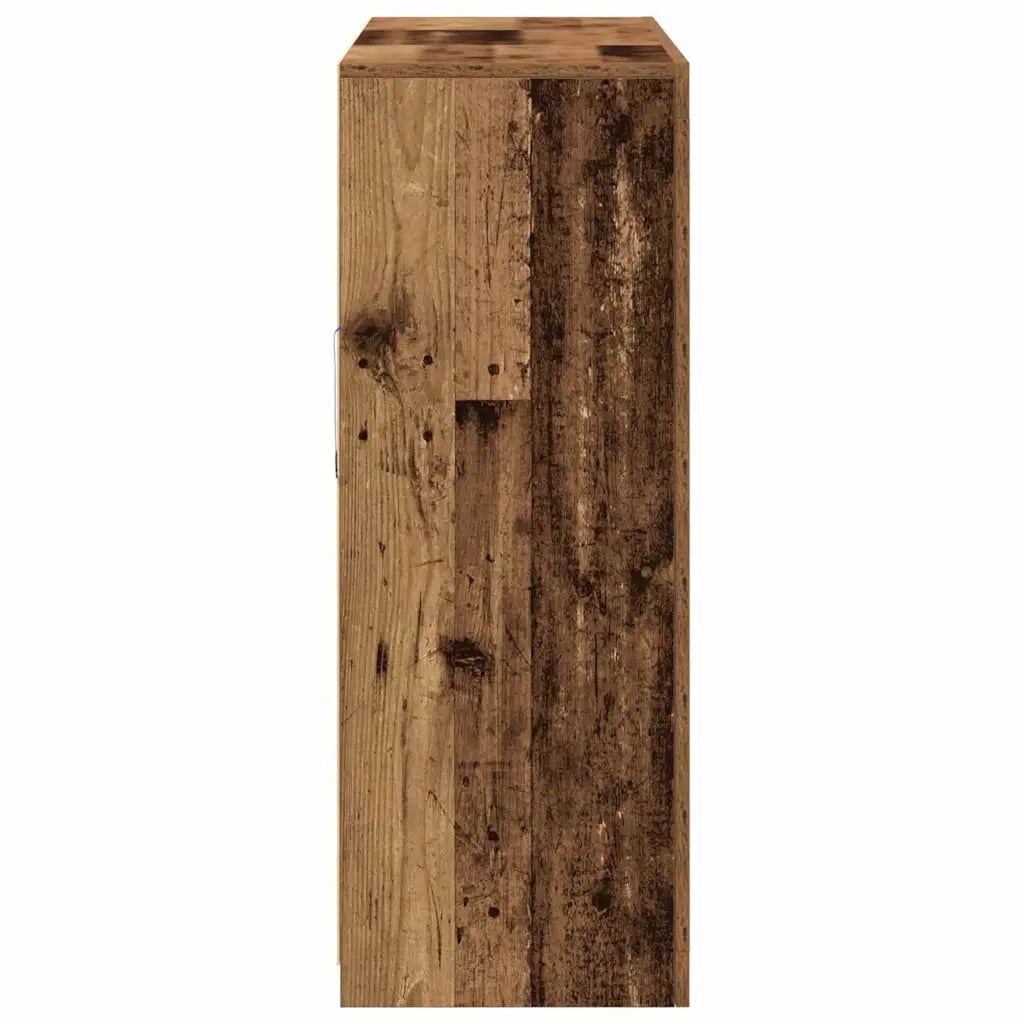 Credenza | Madia LED Legno vecchio 163 x 37 x 100 cm Legno multistrato