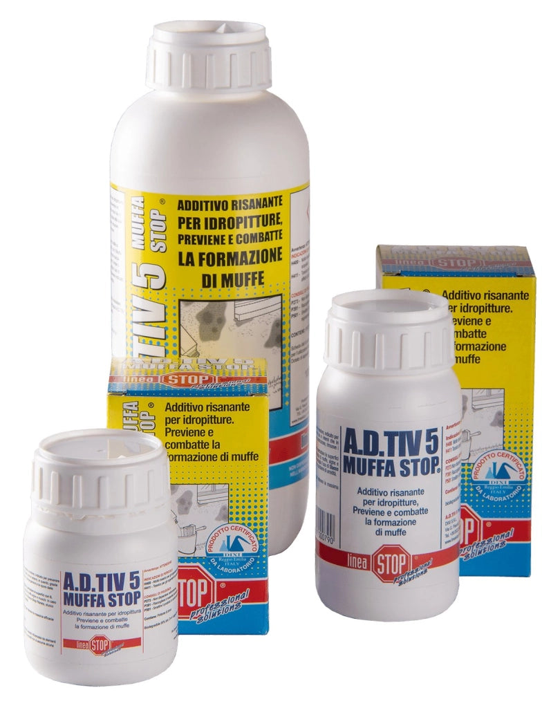 ADDITIVO RISANANTE MURALE 'A.D.TIV 5' 250 ml - DIXI