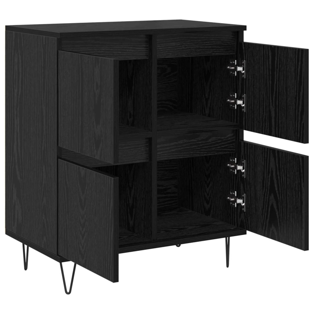 Credenza | Sideboards 3 pcs Rovere Nero