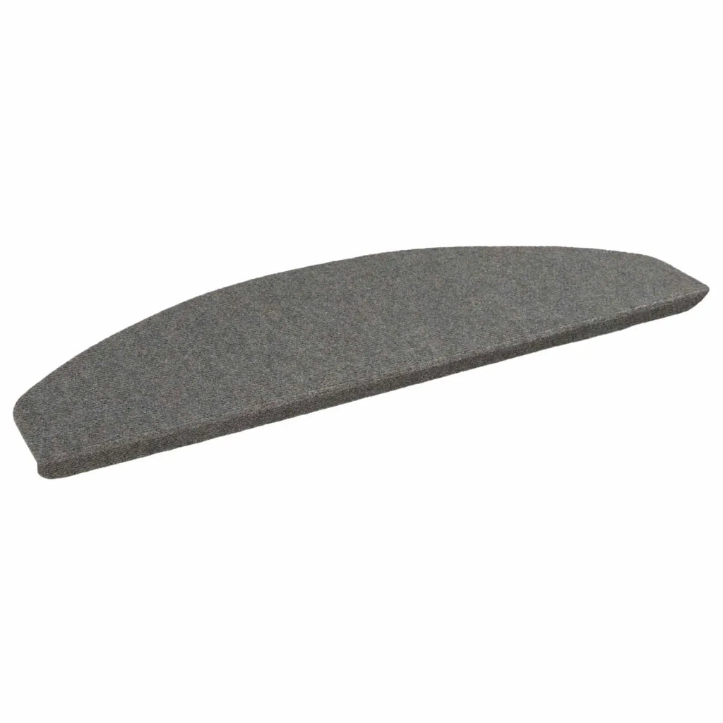 Tappetini per scale autoadesivi 15 pz | Gradini per Scale Grigio 80 x 28 x 3,5 cm
