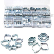 Assortimento di Slangklem 80 pezzi Rvs