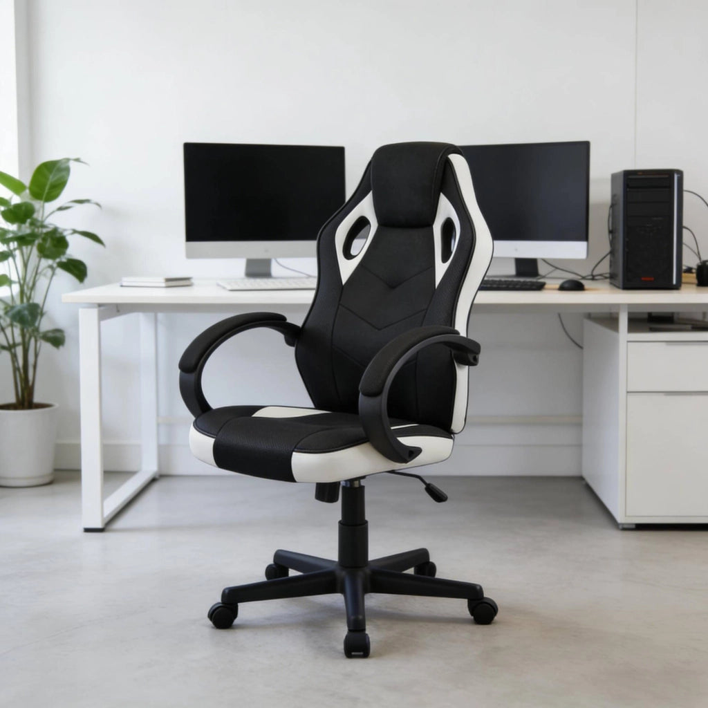Sedia da ufficio ergonomica con altezza regolabile