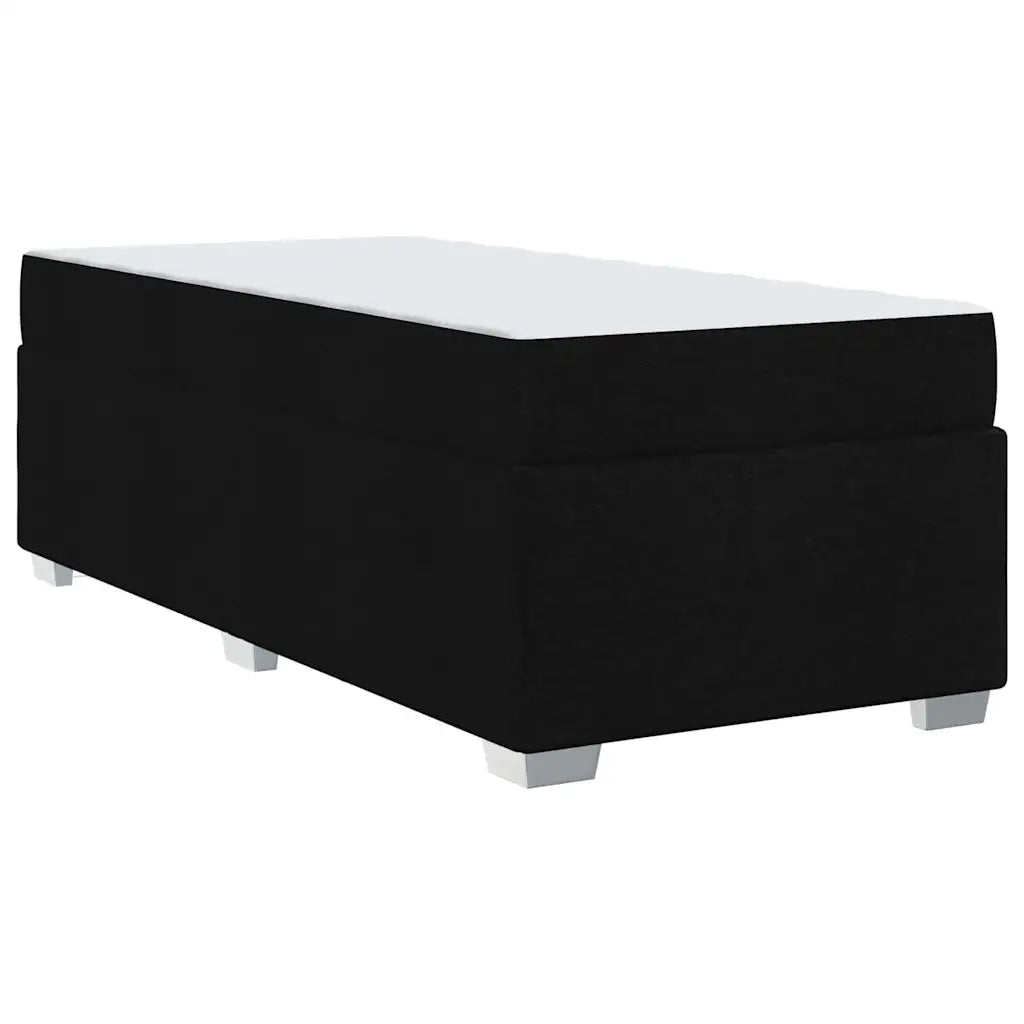 Struttura del letto con materasso Nero 80 x 200 cm Tessuto 3399147