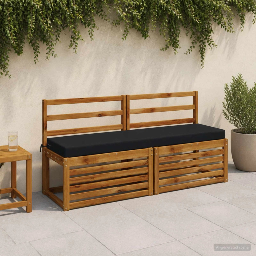 Cuscini per Panchina a 2 Pezzi SOEST 2 pz 100% Poliestere 949789