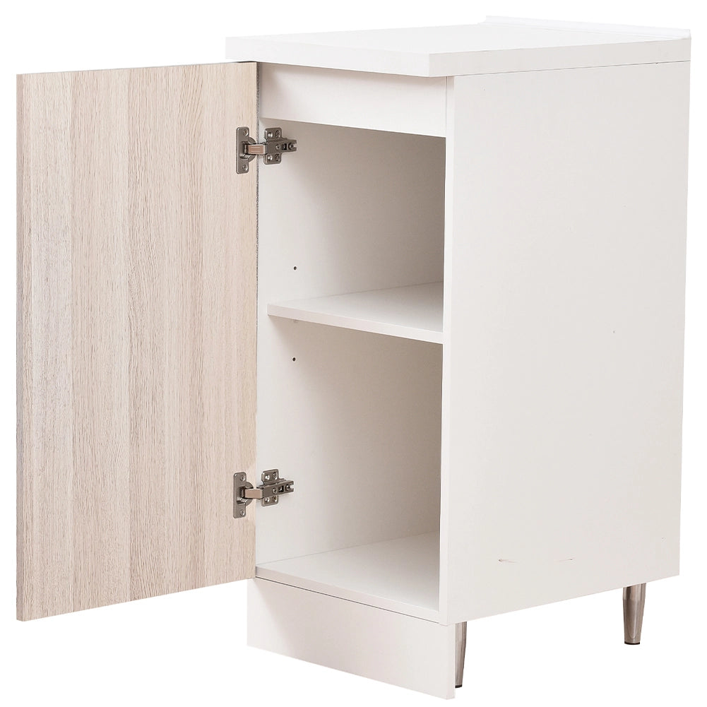 Mobile Base Cucina Componibile Minimal Colore Olmo con 1 Anta e 2 Scomparti